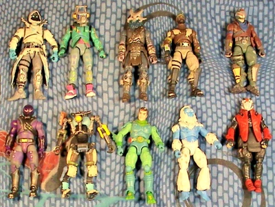 Jazwares Fortnite 4" Inch Action Figure lot of 10 Incomplete Toy Epic Games - Image 1 of 4