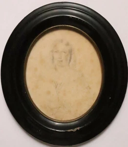 MARGUERITE DE KRÜDENER RUSSIE SUISSE DESSIN PORTRAIT DE SA MERE circa 1838 - Picture 1 of 9