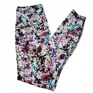 RBX Floral High-Waisted Leggings - Size Medium - Picture 1 of 5