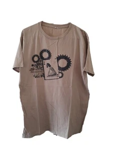 Grassroots Tan Short Sleeve Band T-Shirt - Picture 1 of 3