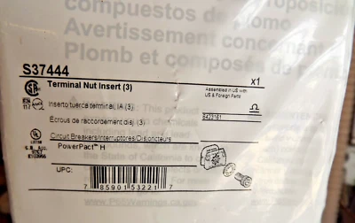 S37444 Square D Powerpact Piezas Y Accesorios Terminal Accesorios Foto 1 de 3