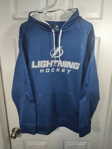 Tampa Bay Lightning NHL Hockey Fanatics bestickter Herren Hoodie blau Gr. Lg neu mit Etikett - Bild 1 von 8
