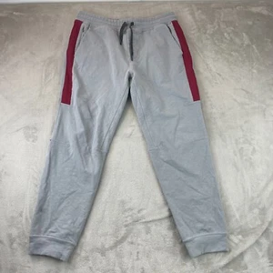 Lululemon Joggers Sweatpants Men 2XL Gray Tapered Leg Drawstring Active Pockets - Picture 1 of 15