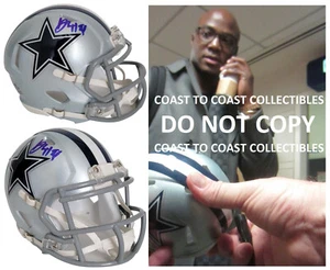 DeMarcus Ware signed Dallas Cowboys mini football helmet proof COA autographed - Picture 1 of 4