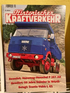 Historischer Kraftverkehr 4/2015, Hanomag-Henschel Daimler Wörth Scania-Vabis - Bild 1 von 1