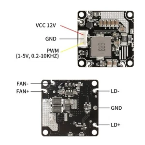 LUNYEE 5.5W 12V Laser Driver 5V PWM for Laser Engraving Cutting Head Acces - Picture 1 of 11