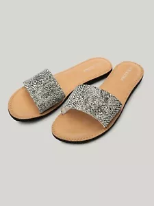 Volcom einfache Pantolette Sandale, Schlange, Größe 10 - Bild 1 von 4