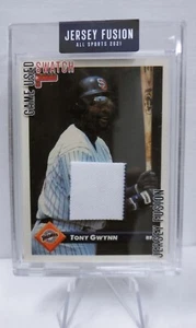 Maglia 2021 Fusion Tony Gwynn Gioco Usata Swatch JF-TG97 - Foto 1 di 2
