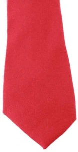 Locharron of Scotland Mens Crofter Wool Tie - Scarlet Red - Picture 1 of 3