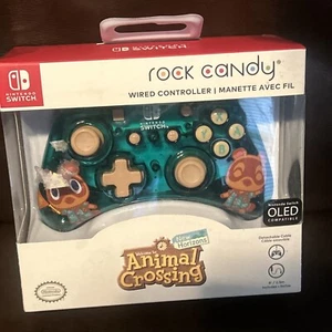 Rock Candy Animal Crossing Nintendo Switch Controller Ergonomico Cablato 2021 NUOVO - Foto 1 di 6