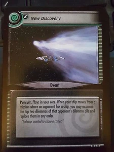 Star Trek CCG Captain's Log 10U30 Nuevo Discovery Casi Nuevo-Como Nuevo - Imagen 1 de 1