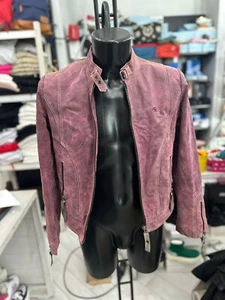 Tom Tailor Chaqueta De Cuero Usada Para Mujer Talla XL Morado LLV1177 - Imagen 1 de 13