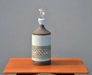 Vintage Handmade Alingsås Keramik Stoneware Table Lamp Stand Circa 1960's - Picture 1 of 7