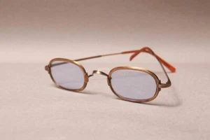 1990s OLIVER PEOPLES FRED AG 108 discontinued model Color:brown/clear brown - Picture 1 of 10