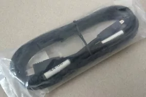 NEW 1394 Firewire 6 Pin Male to 6 Pin Male Black - 5 Foot 44-05 P/N 100300644 - Picture 1 of 4