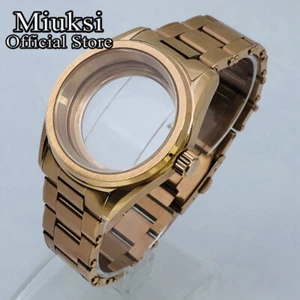 Miuksi 38mm Uhrengehäuse Saphirglas passend für NH35 NH36 NH34 ETA2824 PT5000 Werk - Bild 1 von 12