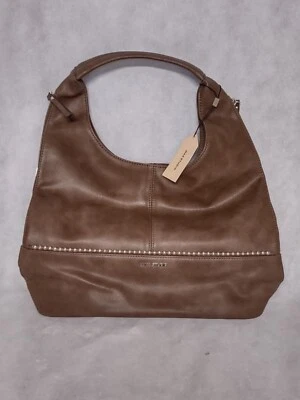 Max Studio Mushroom Brown Hobo Shoulder Handbag NWT - Image 1 of 4