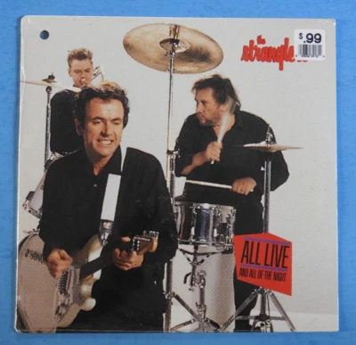 STRANGLERS: all live and all of the night EPIC 12" vinyl LP 33 RPM SEALED! 1987 - Image 1 of 3