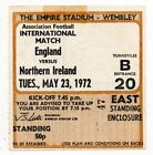 Ticket LSP England - Nordirland 23.05.1972