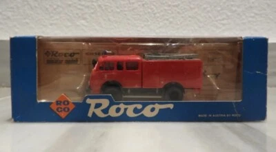 CAMIÓN DE BOMBEROS STEYR 680 - ROCO - H0 1315 - Immagine 1 di 2