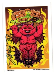 2022 GARBAGE PAIL KIDS GROSS CARD CARD CON ARTIST HANDSIGNIERT SET 11 AUTOGRAMME - Bild 1 von 18