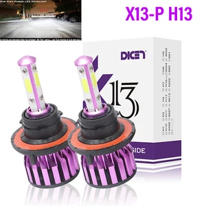 H13 9008 LED Headlight Kit Hi/Low Beam 6000K White Bulbs for Chevy HHR 2006-2011 - Picture 1 of 11