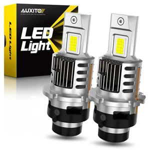 2x AUXITO D2S LED Headlight Bulb Replace HID Xenon Lamp 6000K Bright Error Free - Picture 1 of 13
