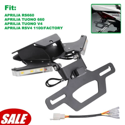 Kit eliminador de guardabarros trasero ordenado para Aprilia RSV4 Tuono 660 / V4 RS660 2021-2025 Foto 1 de 4