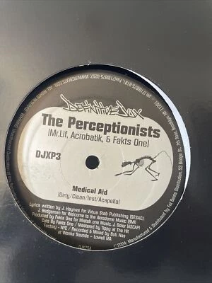 DEFINITIVE JUX Records DJXP3 12” LP The Perceptionists 4th Pyramid RARE - Image 1 of 4