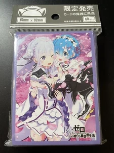 Goddess Story Rem Re:Zero NEW Card Sleeve Protector 67 x 92mm 60 Sheets - Picture 1 of 2