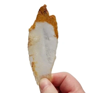 Creamsicle Selenite ~ 4.5" ~36 grams/ natural clear crystal from Utah - Picture 1 of 15