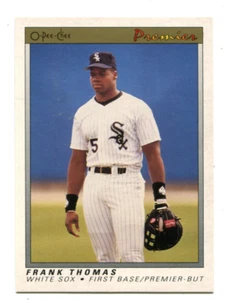 Frank Thomas 1990-91 O-Pee-Chee Premier Card #121 - Picture 1 of 2
