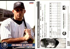 Bubba Crosby 2005 Choice Columbus Clippers #05 Card *AutographDen*