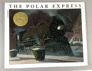 Polar Express Hardcover Book CHRIS VAN ALLSBURG Trumpet Special Editions 1985 - Picture 1 of 5