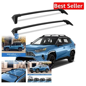 Lightweight 220LB Roof Rack Cross Bars for Outdoor Gear on RAV4 2019-2025 - Afbeelding 1 van 10