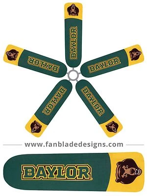 Baylor University Ceiling Fan Blade Covers - Image 1 of 2