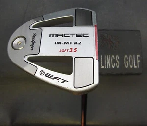 MacGregor Mactec IM-MT A2 WFT 3.5° Putter 86cm Length Steel Shaft PSYKO Grip - Picture 1 of 11