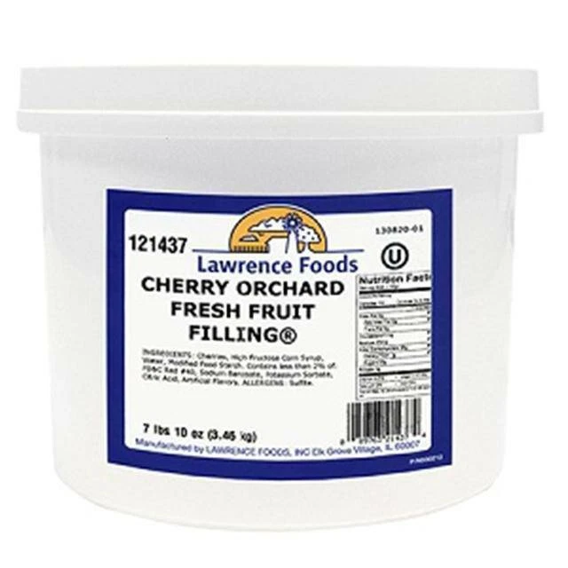 Lawrence Foods Deluxe Cherry Filling 4/.75 Gl Pl, 1 Count (4 Pack) - image 1 of 1