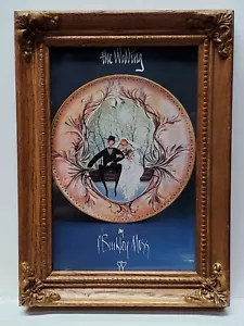 Quadro matrimonio estivo P Buckley Moss con cornice 5"x7" fuori marca usato - Foto 1 di 3