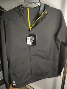 Chaqueta de lluvia Caterpillar Essential para hombre negra talla grande nueva con etiquetas envío gratuito - Imagen 1 de 6