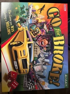 Go For Broke π° Family Board Game from IDEAL - Fun Money Management Challenge - Picture 1 of 1
