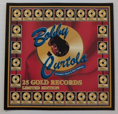 BOBBY CURTOLA 25 Gold Records CD 2 Discs COMPILATION Canada's Rock n Roll Legend - Image 1 of 4