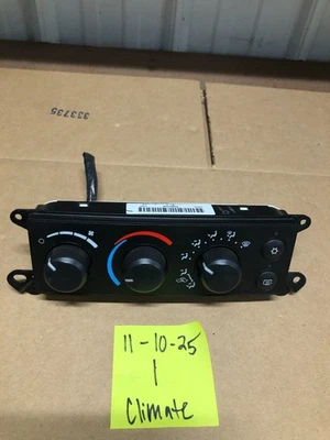 OEM 2006-2009 Dodge Ram 1500-3500 Heat A/C Climate Control W Defrost 55056755AB - Image 1 of 4