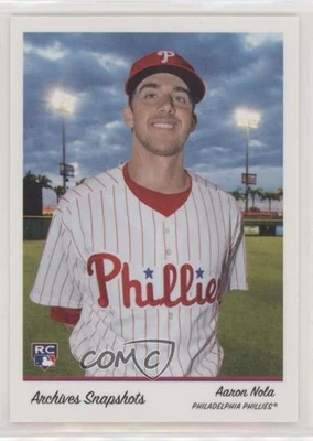 2016 Archives Snapshots Topps Online Exclusive Aaron Nola #AS-AN Rookie RC - Image 1 of 2