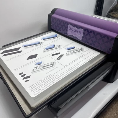 Sizzix Big Shot Pro Die Cutting Machine Extended Adapter Pad And Pads Purple - Image 1 of 4