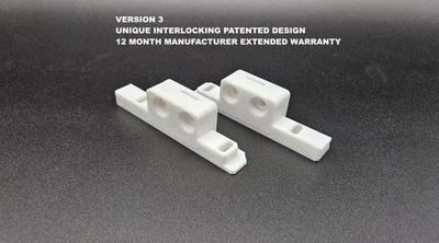 MultiTech Hettich Drawer Front Fix Brackets Replaces 08855 08856 08857 08858 - image 1 of 4