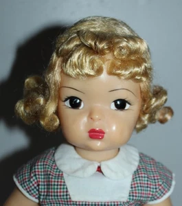 Vintage 50er Jahre TERRI LEE Puppe selten mit Etikett Kleid! Blond LOT HH - Bild 1 von 10