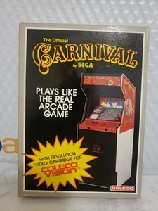 Carnival (Colecovision, 1982) Complete Boxed CIB w/ Manual Tested - Picture 1 of 12