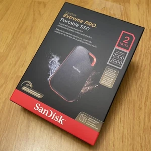 SanDisk Extreme Pro 2TB Portable SSD USB-A & C ( Genuine / Sealed / New ) - Picture 1 of 12