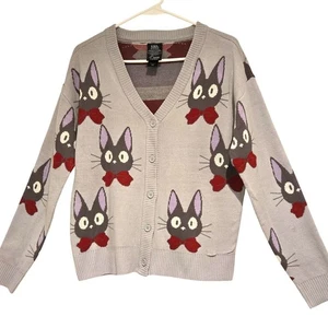 Her Universe Studio Ghibli Kiki's Delivery Service Jiji Fliege Strickjacke, Gr. M - Bild 1 von 7